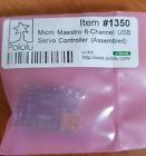 1350 Pololu Micro Maestro 6-channel