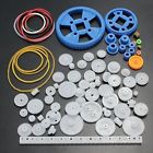 2220 Skylly 80 Kinds Plastic Shaft Single Double Crown Worm Gears Diy For Robot 747380147962