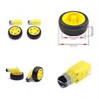 6957316640533 Honbay Sets Plastic Tire Wheel With Gear Motor