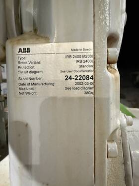 Abb 24-22084 Irb 2400l M2000 Axis 1 Motor E.g. Part Number 3hac17327-1 Untested