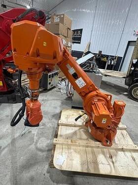 4600-45 Abb 4600-45/2.05 Robot With Irc5 Controller Demo Unit Under 500 Hours Video