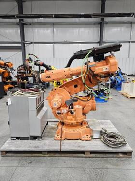 66-83565 Abb 6640-235/2.55 Irb Industrial Robot With Irc5 Controller -
