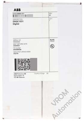 3hac058664-001 Abb Dsqc1031 Surplus Sealed 00 I/o Communication Module Plc