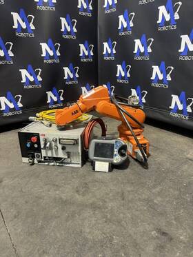 Irb-120 Abb Irb 120 Robot With Irc5 Controller Teach Pendant And Cables 220v 1 Phase