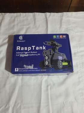 Adb013 Adeept Rasptank Wifi Wireless Smart Robot Car Kit For Raspberry Pi 4/3