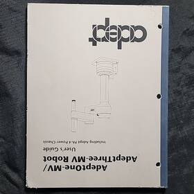 00841-00030 Adept Users Guide Adeptone-mv Adeptthree Robot Including Pa-4 Power Chassis