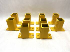 A11541 Auomation Guarding Systems Ags Automated 2 Hole Foot Bracket Lot Of 10