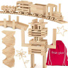 Bb-wps01-parent Brain Blox Wooden Building Blocks For Kids Planks 858629007043
