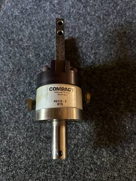 Compact Automation Rg112-2 Pneumatic Rotary Gripper Tested Working