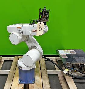 Vs-6556m-bw Denso Vs-6556 Wave 6-axis 7kg Robot Arm Rc7m Controller Cable Working