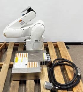 Denso Wave Vs087a4-av6-c5u-nncn-nnnn 2022 Vs087a4-av6-c5u 6 Axis Robot Vs Rc8a-vsa4-nnep-um Controller