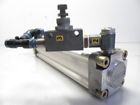 Dnu-50-200-ppv-a Festo Electric Pneumatic Cylinder Used Tested