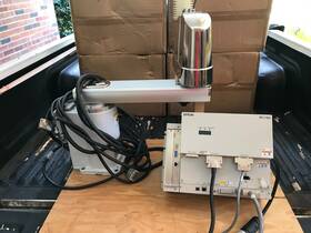 G6-651c Epson Seiko Scara Robot With Controller Rc-180 Cleanroom