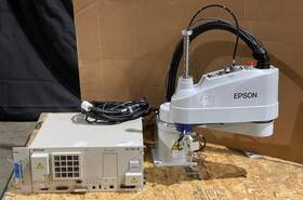 Ls6-b602s Epson Rc90-b Scara Controller With Industrial Robot Arm 660mm