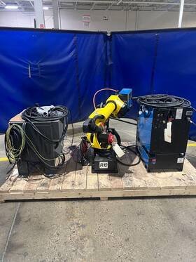 R-30ib Fanuc 100id/10l Arcmate With Plus Controls And Weld Package Used Low Hours