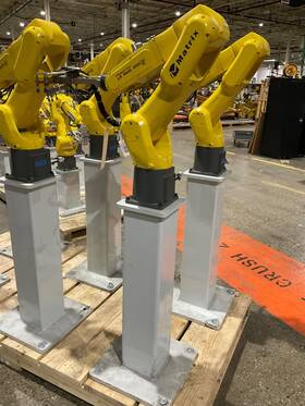 R30ib Fanuc 200id/7l Lr Mate Robot W Controller 38inch Riser