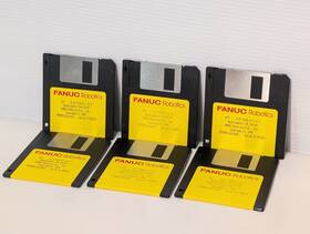 Fanuc Sfthntlj421x403 Robotics Handlinglool V4.21p/40 Floppy Disk 1-3 2 Of Each