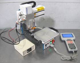 C200436 Fisnar F7900n Dispensing Robot With Teach Pendant Air Dispense Counter