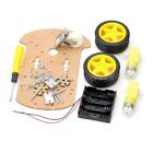 Fpd6933430496516td Smart Robot Car Chassis Kit Holes For Arduino Diy New
