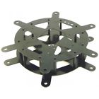 Ch3-r Hbkr-blk Lynxmotion Aluminum Hexapod Combo Kit Body Frame