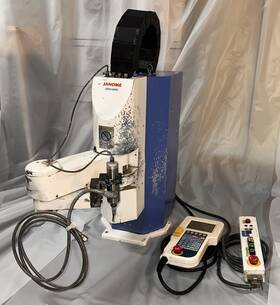 Jsr-4400 Janome Jsr4400n Scara Pulse Motor Robot With Teaching Pendant Sold As Is