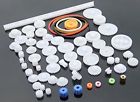 Jgfinds 60 Pc Rc Parts Lot Plastic Gears Pulley Belt Rack Diy Robots And Cars 796520635715
