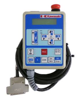 Kawasaki 50817-1307r00 Robot Teach Pendant Hand Held Controller Working
