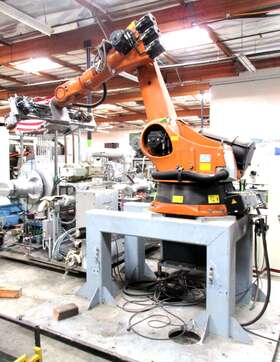 240-2 Kuka Year 2005 6-axis Mod. Kr 2000 High Payload Cnc Robot On Heavy Base