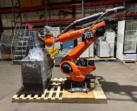 R2700-2 Kuka Kr120 R2700-2/flr Kr 120 / Flr Robot System With C4 Na Ul Cabinet Controller 2021