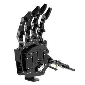 Lewansoul 651519700051 Robot Hand Five Fingers Solely Movement Bionic Mechanical Arm Diy Right