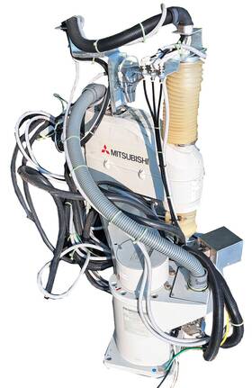 Rh-20sdh8535 Mitsubishi Used Industrial Robot Controller Arm With Plc