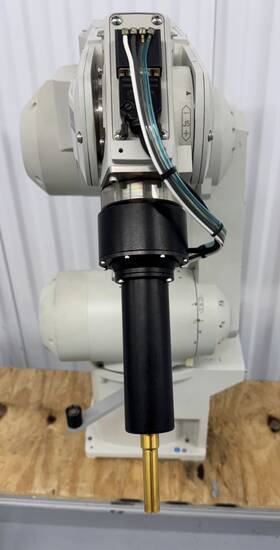 Rv-6s-s12 Mitsubishi Industrial Robot W Effector 2 Stage Pneumatic