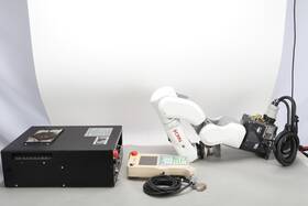 Nachi B154p054 Robot Arm With Cfd Controller Cfdtp-10-04m Teach Pendant Cables