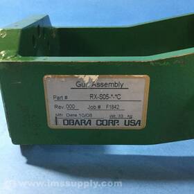 Rx-s05 Obara Corporation Rx-s05- - C Weld Gun Assembly Usip
