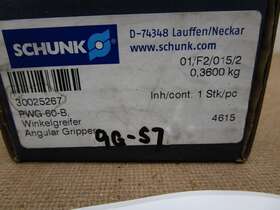 30025267 Schunk Pwg-60-b New Pwg 60-b Pneumatic Robotic Angular Gripper