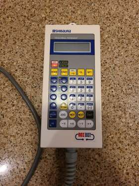 Tpa-203 Shibaura Roibot Teaching Pendant With Cable Teach