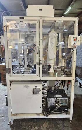 Tx60-l Staubli Tx60 L 6-axis Robot Cs8c Controller And Pendant More Work Cell