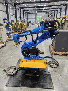 S41r2511 Yaskawa Mh50-ii Motoman Industrial Robot With Dx200 Control Pendant -s41r2511