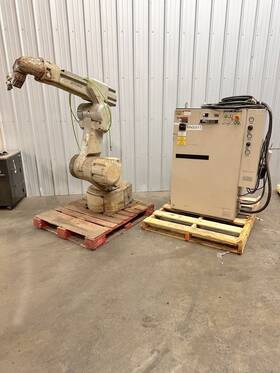 Px2850 Yaskawa Motoman Painting Robot With Xrc 2001 Controller And Teach Pendant