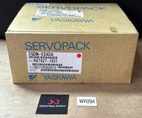 Sgdm-02ada Yaskawa Brand New- Servopack Ac Servo Drive 200-230v 50/60hz 3.4a In