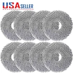 8 Pack Spin Cleaning Mop Pads For Roborock Qrevo Pro / Plus Robot Vacuum Cleaner. Fixed Price $14.98.