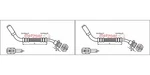 Metzger Brake Hose L+r For Nissan Pick Up D21 Pathfinder Ii Terrano 83-05. Fixed Price $26.77.