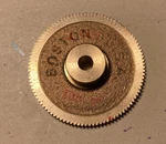 Boston Q1323 Worm Gear, Pa Pressure Angle, 0.250" Bore, 25:1 Ratio, Rh. Fixed Price $40.00.