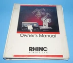 Rhino Robots Owners Manual And XR-3 Series. Fixed Price $14.99.