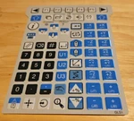 Fanuc GLS1 Pendant Membrain Keypad/overlay. Fixed Price $100.00.