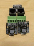 Black Pcb Breakout Boards RJ45 Ethernet 4-WIRE/STEPPER Motor Wiring Extension. Fixed Price $10.45.