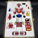 Daibaron Dx Robot Gasshin Bullmark Chogokin Daishin Diecast Combination Set. Fixed Price $608.93.