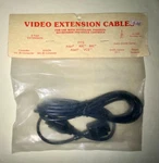 Video Extension Cable For Vintage Game Consoles (atari, Commodore, Epson) - 9 Ft. Fixed Price $8.10.