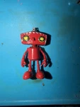 Custom Resin Printed Hand Painted Bad Robot 2.5 Inch Figure. Fixed Price $12.99.