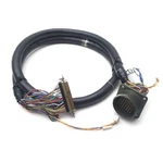 Kawasaki 50975-2704 Rev. Robot Cable, 37-PIN Round To DB37, 4', For JS-5/A50F. Fixed Price $100.00.